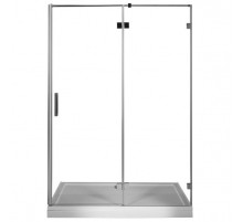 Душевая дверь Aquanet Beta NWD6221 120 L 185428 профиль Хром стекло прозрачное