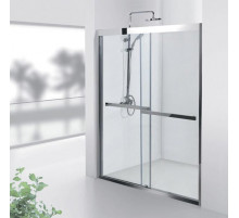 Душевая дверь Aquanet Delta NPD6122 140 00183848 профиль Хром стекло прозрачное