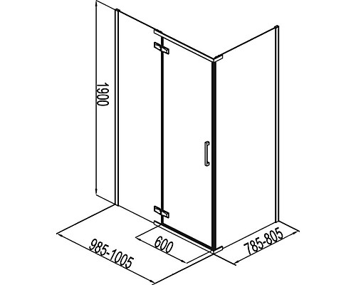 Santeh-Crystal.ru: Душевой уголок Aquanet Logic RC1000 AE32-S-100x80U-CT 243626 профиль Хром стекло прозрачное Купить Душевой уголок Aquanet Logic RC1000 AE32-S-100x80U-CT 243626 профиль Хром стекло прозрачное в магазине сантехники Santeh-Crystal.ru
