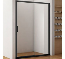 Душевая дверь Aquanet Pleasure AE60-N-120H200U-BT 120 225498 профиль Черный матовый стекло прозрачное