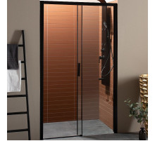 Душевая дверь Aquanet Pleasure AE60-N-150H200U-BT 150 273599 профиль Черный матовый стекло прозрачное