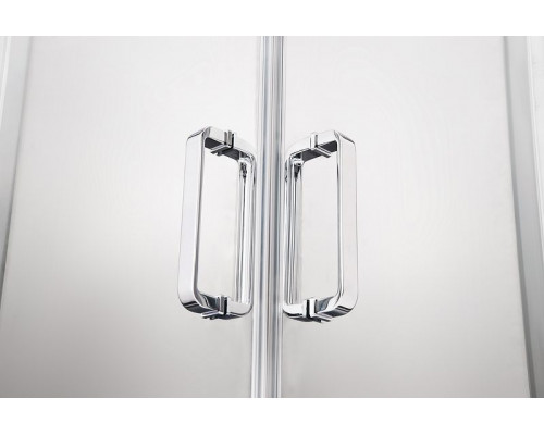 Купить Душевой уголок Aquatek 80х80 AQNAA2142-80 профиль Хром стекло прозрачное в магазине сантехники Santeh-Crystal.ru