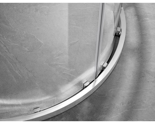 Купить Душевой уголок Aquatek 80х80 AQNAA2142-80 профиль Хром стекло прозрачное в магазине сантехники Santeh-Crystal.ru