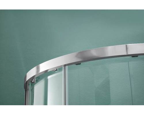 Купить Душевой уголок Aquatek 80х80 AQNAA2142-80 профиль Хром стекло прозрачное в магазине сантехники Santeh-Crystal.ru