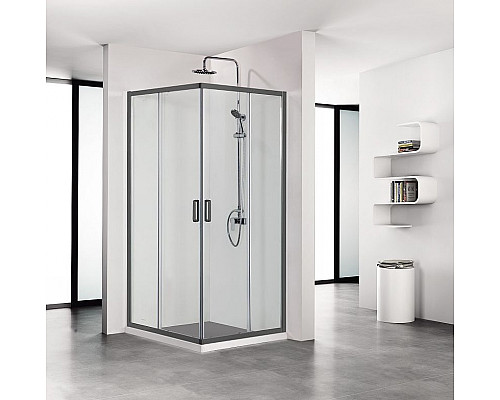 Santeh-Crystal.ru: Душевой уголок Aquatek 100х100 AQ ARI KV 10020BL профиль Черный стекло прозрачное Заказать Душевой уголок Aquatek 100х100 AQ ARI KV 10020BL профиль Черный стекло прозрачное в магазине сантехники Santeh-Crystal.ru