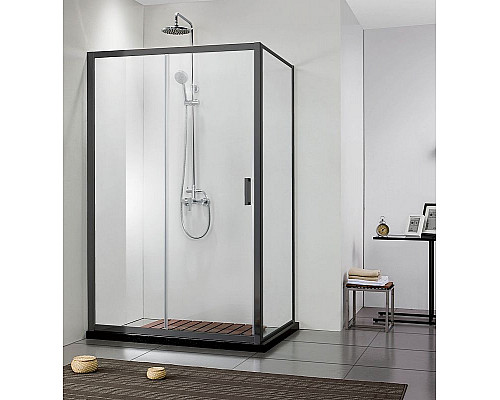 Santeh-Crystal.ru: Душевая дверь Aquatek 100 AQ ARI RA 10020BL профиль Черный стекло прозрачное Купить Душевая дверь Aquatek 100 AQ ARI RA 10020BL профиль Черный стекло прозрачное в магазине сантехники Santeh-Crystal.ru