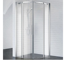 Душевой уголок BelBagno Acqua 80x80 ACQUA-R-2-80-C-Cr профиль Хром стекло прозрачное