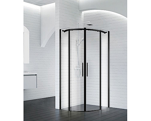 Santeh-Crystal.ru: Душевой уголок BelBagno Acqua 90x90 ACQUA-R-2-90-C-NERO профиль Черный стекло прозрачное Купить Душевой уголок BelBagno Acqua 90x90 ACQUA-R-2-90-C-NERO профиль Черный стекло прозрачное в магазине сантехники Santeh-Crystal.ru