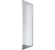 Душевая стенка BelBagno Acqua 100 ACQUA-100-FIX-C-Cr профиль Хром стекло прозрачное