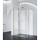 Заказать Душевой уголок BelBagno Acqua 130х80 ACQUA-AH-1-130/80-C-Cr профиль Хром стекло прозрачное в магазине сантехники Santeh-Crystal.ru