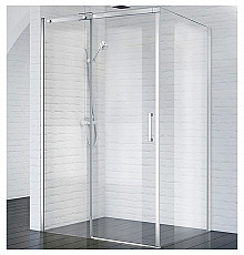 Душевой уголок BelBagno Acqua 150х80 ACQUA-AH-1-150/80-C-Cr профиль Хром стекло прозрачное