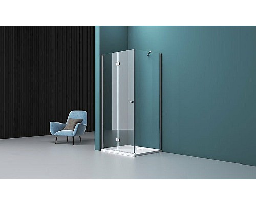 Заказать Душевой уголок BelBagno Albano 70х90 ALBANO-ASH-1-70/90-C-Cr профиль Хром стекло прозрачное в магазине сантехники Santeh-Crystal.ru