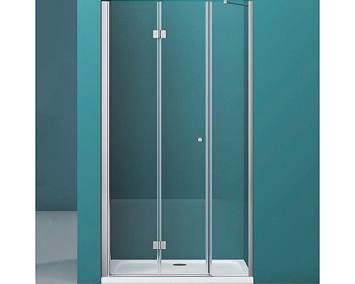 Купить Душевая дверь BelBagno Albano 170 ALBANO-BS-13-90+80-C-Cr профиль Хром стекло прозрачное в магазине сантехники Santeh-Crystal.ru