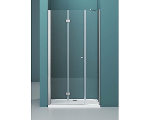 Купить Душевая дверь BelBagno Albano 170 ALBANO-BS-13-90+80-C-Cr профиль Хром стекло прозрачное в магазине сантехники Santeh-Crystal.ru