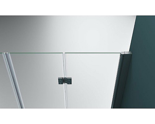 Купить Душевая дверь BelBagno Albano 170 ALBANO-BS-13-90+80-C-Cr профиль Хром стекло прозрачное в магазине сантехники Santeh-Crystal.ru