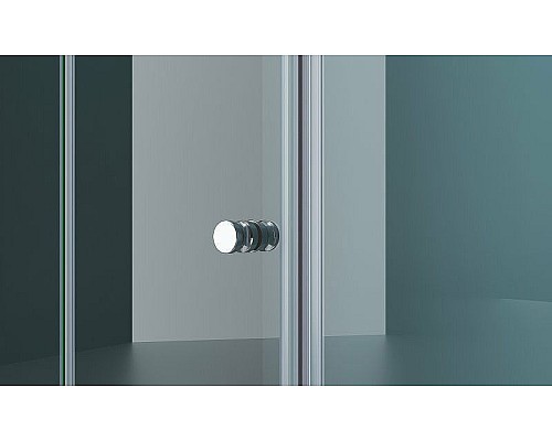 Купить Душевая дверь BelBagno Albano 170 ALBANO-BS-13-90+80-C-Cr профиль Хром стекло прозрачное в магазине сантехники Santeh-Crystal.ru