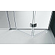Заказать Душевая дверь BelBagno Albano 160 ALBANO-BS-13-80+80-C-Cr профиль Хром стекло прозрачное в магазине сантехники Santeh-Crystal.ru