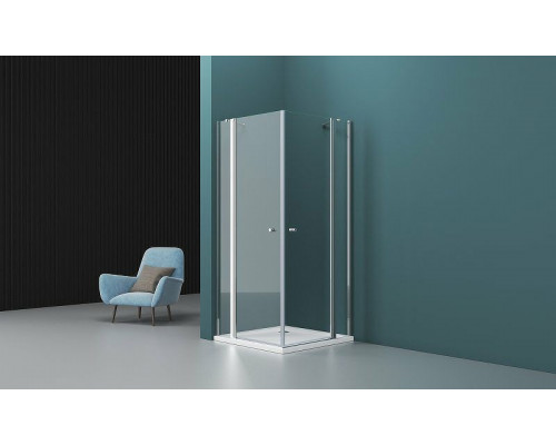Купить Душевой уголок BelBagno Etna 120х120 ETNA-A-22-120-C-Cr профиль Хром стекло прозрачное в магазине сантехники Santeh-Crystal.ru