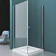 Приобрести Душевой уголок BelBagno Etna 80х100 ETNA-AH-2-80/100-C-Cr профиль Хром стекло прозрачное в магазине сантехники Santeh-Crystal.ru