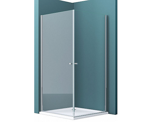 Приобрести Душевой уголок BelBagno Etna 80х100 ETNA-AH-2-80/100-C-Cr профиль Хром стекло прозрачное в магазине сантехники Santeh-Crystal.ru