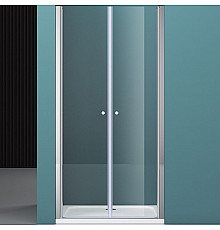 Душевая дверь BelBagno Etna 160 ETNA-B-2-160-C-Cr профиль Хром стекло прозрачное