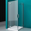 Душевой уголок BelBagno Kraft 80х80 KRAFT-A-22-80-C-Cr профиль Хром стекло прозрачное