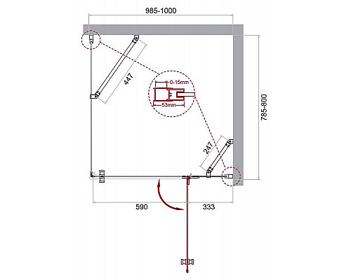 Santeh-Crystal.ru: Душевой уголок BelBagno Kraft 100х80 KRAFT-AH-12-100/80-C-Cr-R профиль Хром стекло прозрачное Купить Душевой уголок BelBagno Kraft 100х80 KRAFT-AH-12-100/80-C-Cr-R профиль Хром стекло прозрачное в магазине сантехники Santeh-Crystal.ru