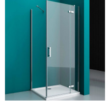 Душевой уголок BelBagno Kraft 80х90 KRAFT-AH-12-80/90-C-Cr-R профиль Хром стекло прозрачное