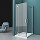 Приобрести Душевой уголок BelBagno Kraft 100х90 KRAFT-AH-22-100/90-C-Cr-L профиль Хром стекло прозрачное в магазине сантехники Santeh-Crystal.ru