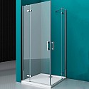 Душевой уголок BelBagno Kraft 120х100 KRAFT-AH-22-120/100-C-Cr-L профиль Хром стекло прозрачное