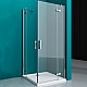 Купить Душевой уголок BelBagno Kraft 100х80 KRAFT-AH-22-100/80-C-Cr-R профиль Хром стекло прозрачное в магазине сантехники Santeh-Crystal.ru