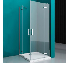 Душевой уголок BelBagno Kraft 120х80 KRAFT-AH-22-120/80-C-Cr-R профиль Хром стекло прозрачное