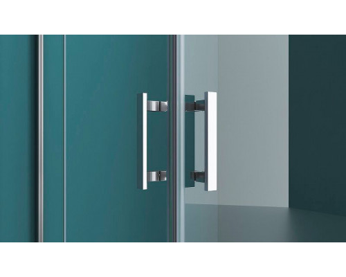 Заказать Душевой уголок BelBagno Kraft 120х80 KRAFT-AH-22-120/80-C-Cr-R профиль Хром стекло прозрачное в магазине сантехники Santeh-Crystal.ru