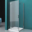 Душевой уголок BelBagno Kraft 80х80 KRAFT-A-12-80-C-Cr-L профиль Хром стекло прозрачное