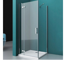 Душевой уголок BelBagno Kraft 80х80 KRAFT-A-12-80-C-Cr-L профиль Хром стекло прозрачное