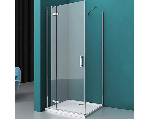 Santeh-Crystal.ru: Душевой уголок BelBagno Kraft 80х80 KRAFT-A-12-80-C-Cr-L профиль Хром стекло прозрачное Заказать Душевой уголок BelBagno Kraft 80х80 KRAFT-A-12-80-C-Cr-L профиль Хром стекло прозрачное в магазине сантехники Santeh-Crystal.ru