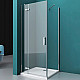 Заказать Душевой уголок BelBagno Kraft 80х80 KRAFT-A-12-80-C-Cr-L профиль Хром стекло прозрачное в магазине сантехники Santeh-Crystal.ru