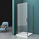 Заказать Душевой уголок BelBagno Kraft 80х80 KRAFT-A-12-80-C-Cr-L профиль Хром стекло прозрачное в магазине сантехники Santeh-Crystal.ru