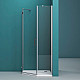 Заказать Душевой уголок BelBagno Kraft 90х90 KRAFT-P-1-90-C-Cr-L профиль Хром стекло прозрачное в магазине сантехники Santeh-Crystal.ru