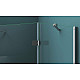 Купить Душевой уголок BelBagno Kraft 80х80 KRAFT-P-1-80-C-Cr-R профиль Хром стекло прозрачное в магазине сантехники Santeh-Crystal.ru