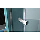 Приобрести Душевая дверь BelBagno Kraft 90 KRAFT-B-12-60/30-C-Cr-L профиль Хром стекло прозрачное в магазине сантехники Santeh-Crystal.ru
