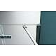 Заказать Душевая дверь BelBagno Kraft 120 KRAFT-B-12-60/60-C-Cr-L профиль Хром стекло прозрачное в магазине сантехники Santeh-Crystal.ru