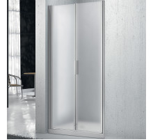 Душевая дверь BelBagno Sela 115 SELA-B-2-115-P-Cr профиль Хром стекло рифленое