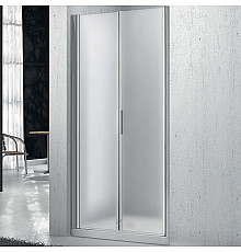 Душевая дверь BelBagno Sela 115 SELA-B-2-115-P-Cr профиль Хром стекло рифленое