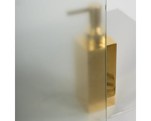 Купить Душевая дверь BelBagno Unique 125 UNIQUE-BF-1-110/125-M-Cr профиль Хром стекло матовое в магазине сантехники Santeh-Crystal.ru