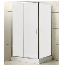 Душевой уголок BelBagno Unique 135х100 UNIQUE-AH-1-120/135-100-M-Cr профиль Хром стекло матовое