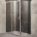 Душевой уголок BelBagno Unique 115x80 UNIQUE-AH-1-100/115-80-C-Cr профиль Хром стекло прозрачное