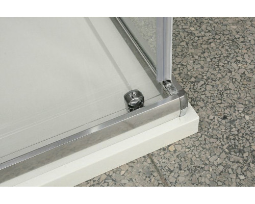 Заказать Душевой уголок BelBagno Unique 135х100 UNIQUE-AH-1-120/135-100-C-Cr профиль Хром стекло прозрачное в магазине сантехники Santeh-Crystal.ru