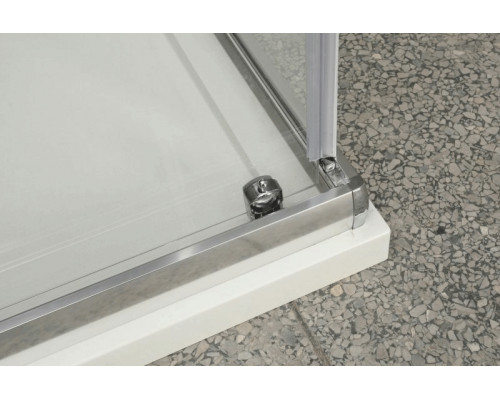 Душевой уголок BelBagno UNO-195-A-2-90-C-Cr 90x90 профиль Хром стекло прозрачное