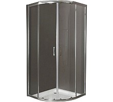 Душевой уголок BelBagno UNO-195-R-2-80-C-Cr 80х80 профиль Хром стекло прозрачное